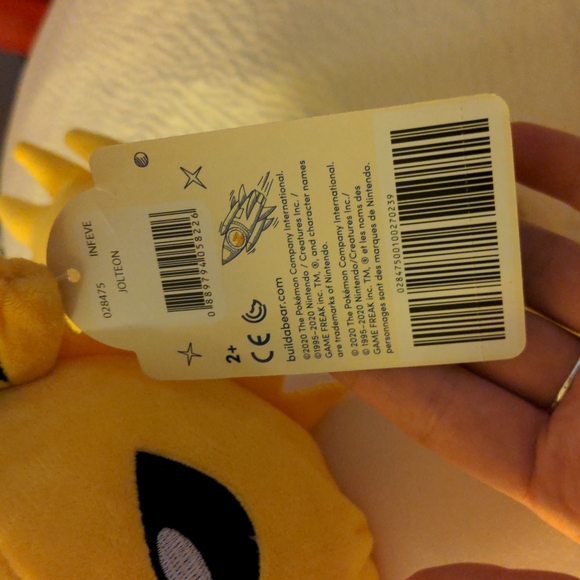 Build a Bear Pokémon Jolteon - Picture 3 of 7